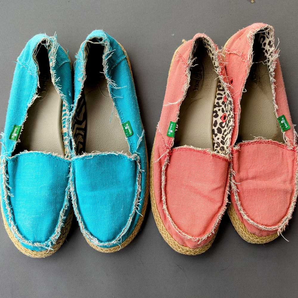 Sanuka Fiona Yoga Mat Slip On 2 Pairs